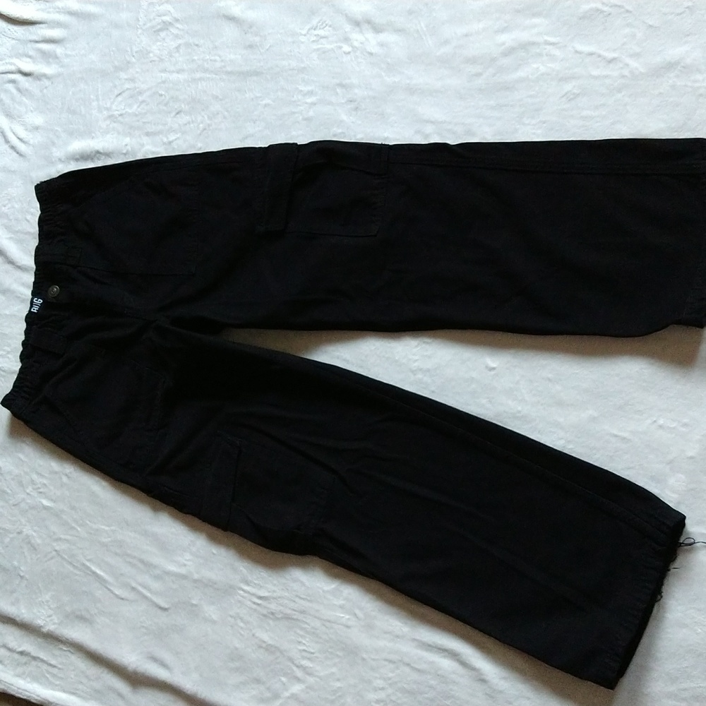 BDG skate elastic waist jeans black size 30x32